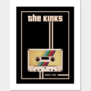 The Kinks Music Retro Cassette Tape Posters and Art